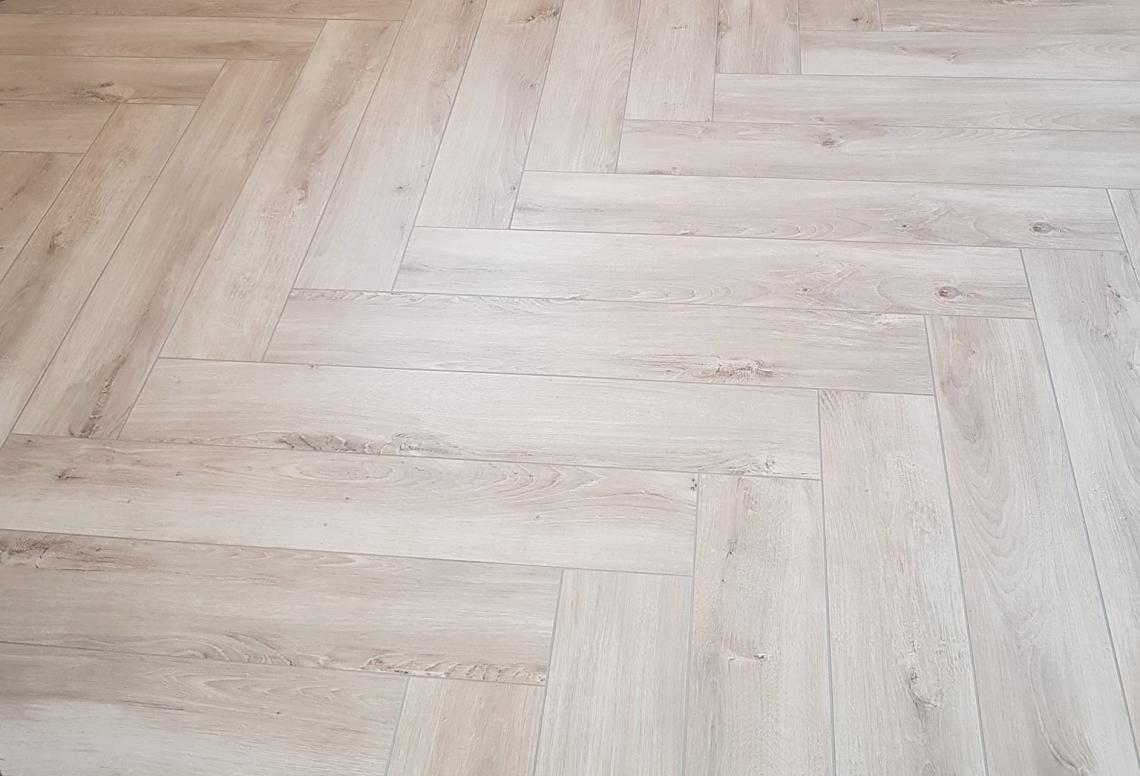 Chevrons imitation parquet